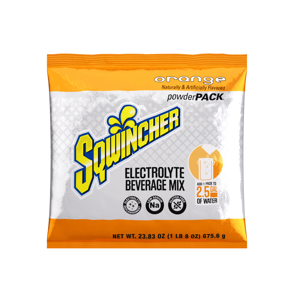 SQWINCHER 2.5 GAL MIX ORANGE - Powder Packs